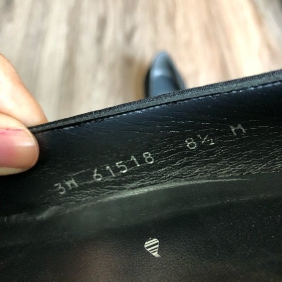 Stuart‎ Weizmann kitten Heels square toe pumps work - Picture 4 of 6